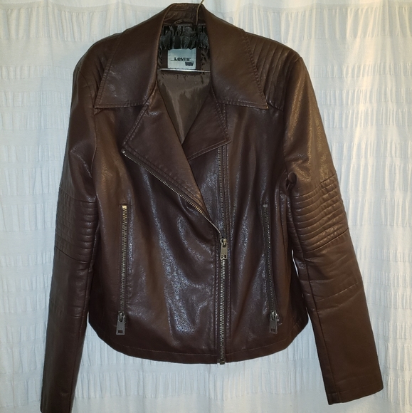 Levi's Jackets & Blazers - Levi's rich chocolate leather look